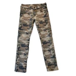 Levis 510 Boys Jeans Super Skinny Camouflage Size16 28x28
